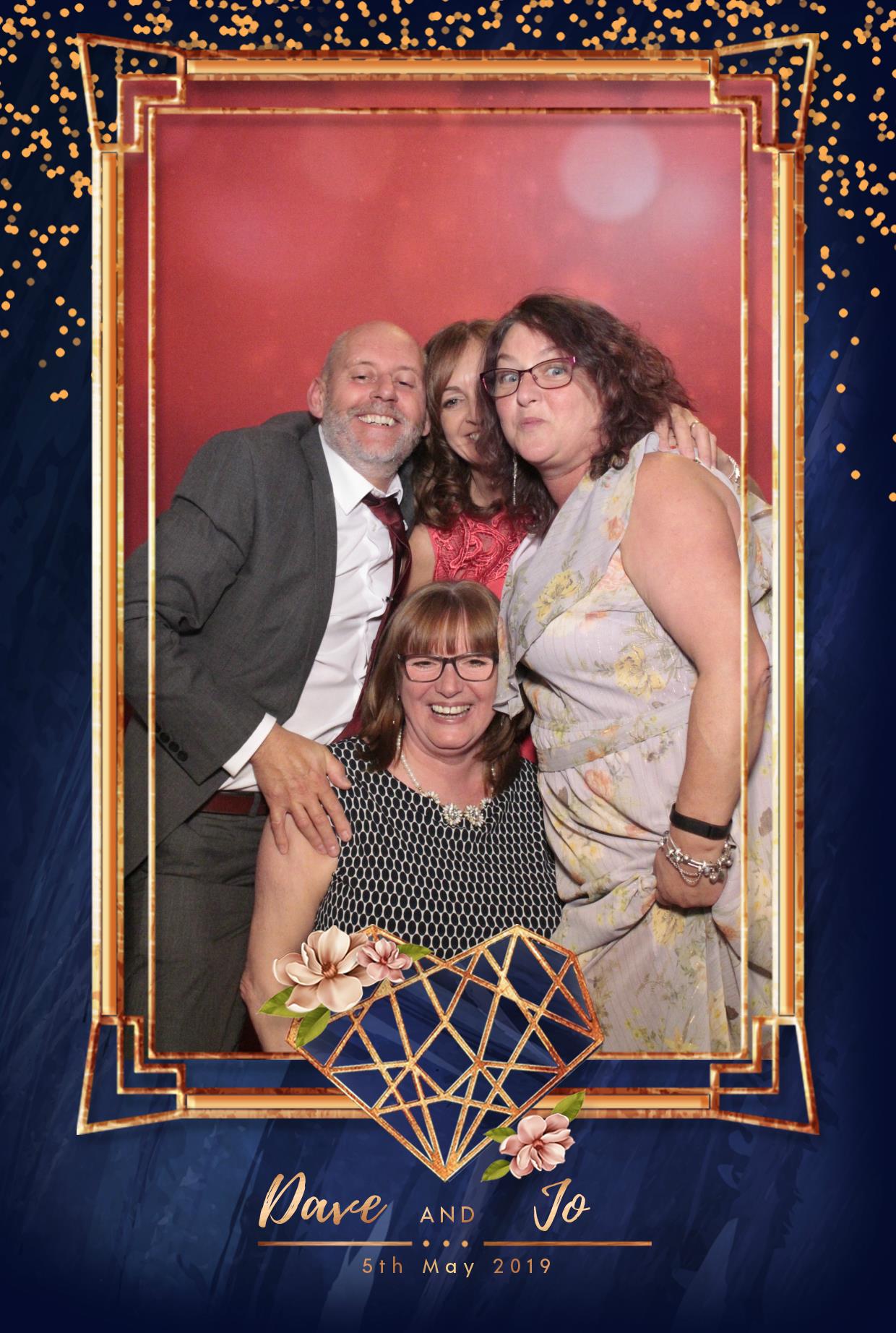 Dave and Jo's Wedding | View more photos from the event at gallery.myphotoboothexperience.co.uk/u/MyPhotoBoothExperienceLtd/Dave-and-Jos-Wedding